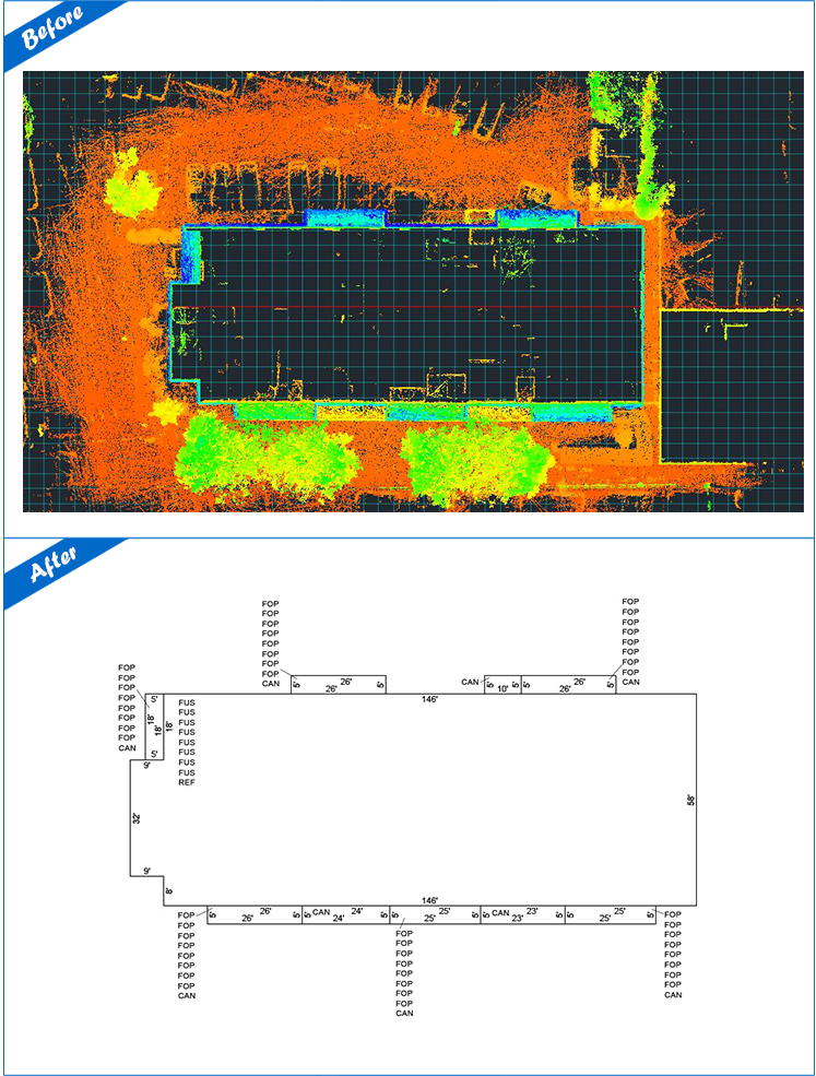 Point Cloud to 2D Drawings VMD CAD & Graphic